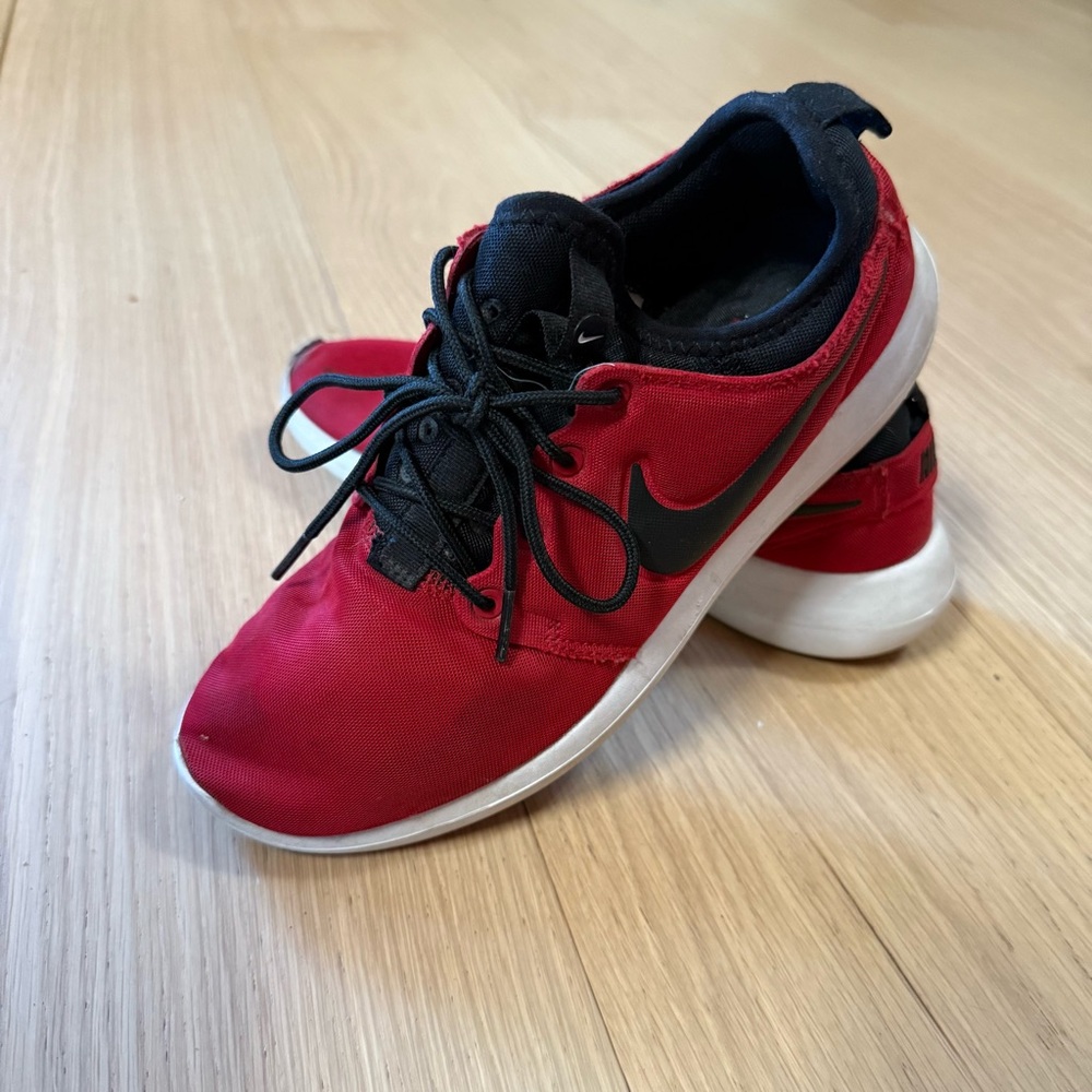 Red Nike Shoes ( 7 Women )